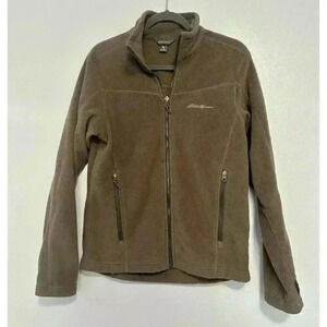Woman Full Zip Eddie Bauer Fleece‎ Jacket size S